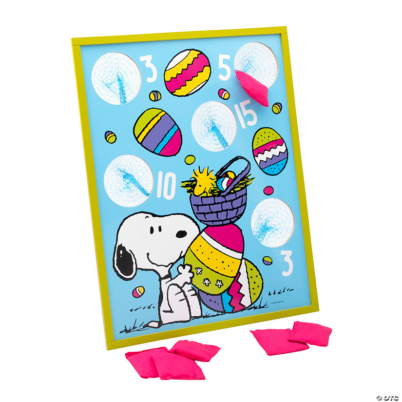 Peanuts<sup>&#174;</sup> Easter Bean Bag Toss Game - 7 Pc. Image