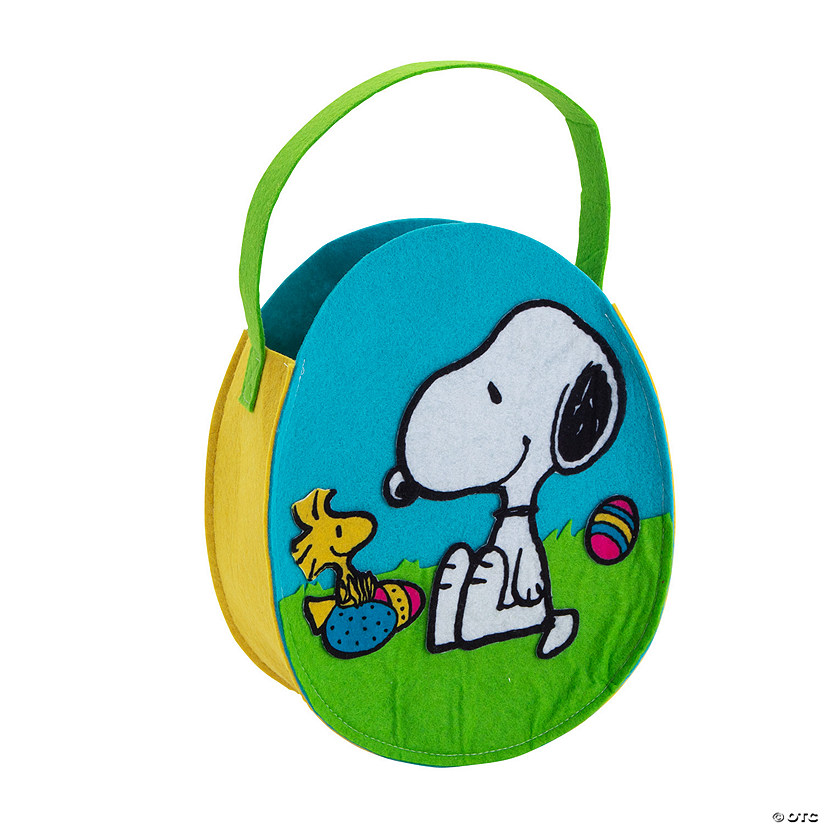 Peanuts<sup>&amp;#174;</sup> Easter Egg-Shaped Basket Image