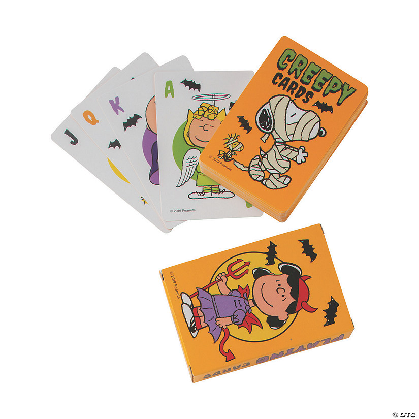 Peanuts<sup>&#174;</sup> Halloween Playing Cards - 12 Pc. Image