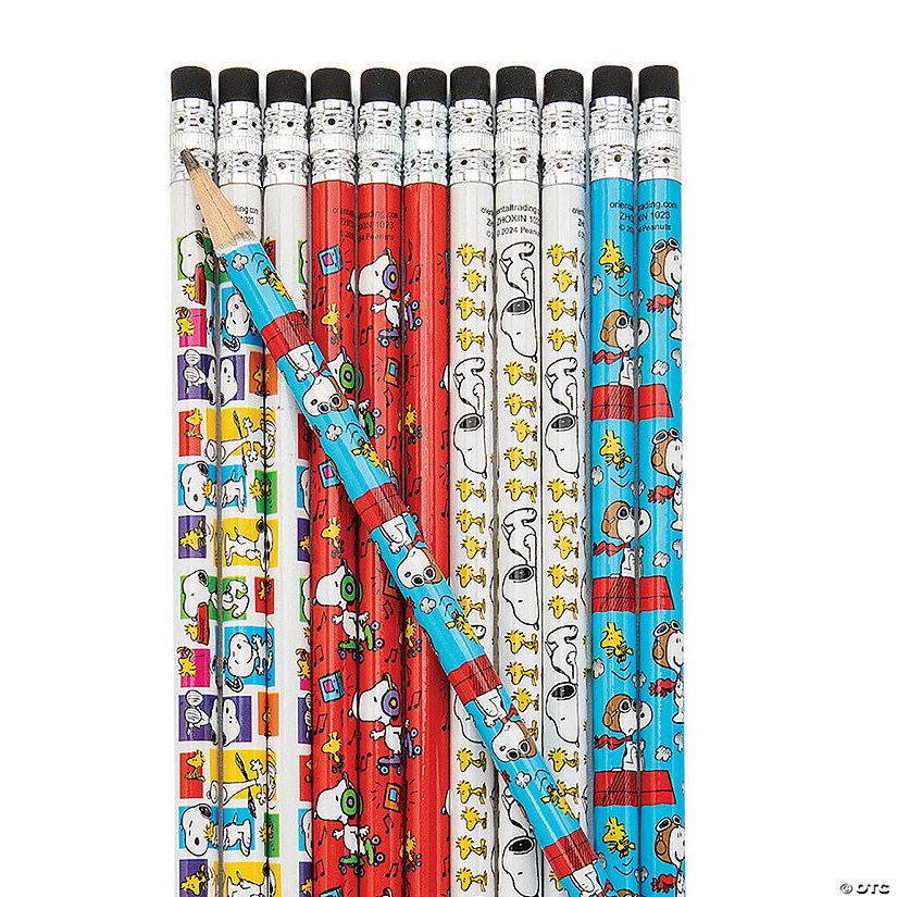 Peanuts<sup>&#174;</sup> Snoopy & Woodstock Pencils - 24 Pc. Image