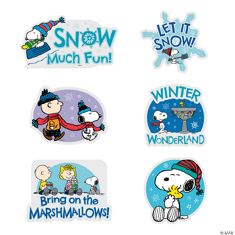Peanuts<sup>&#174;</sup> Winter Cutouts Image