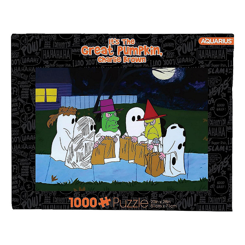 Peanuts Trick or Treat 1000 Piece Jigsaw Puzzle Image