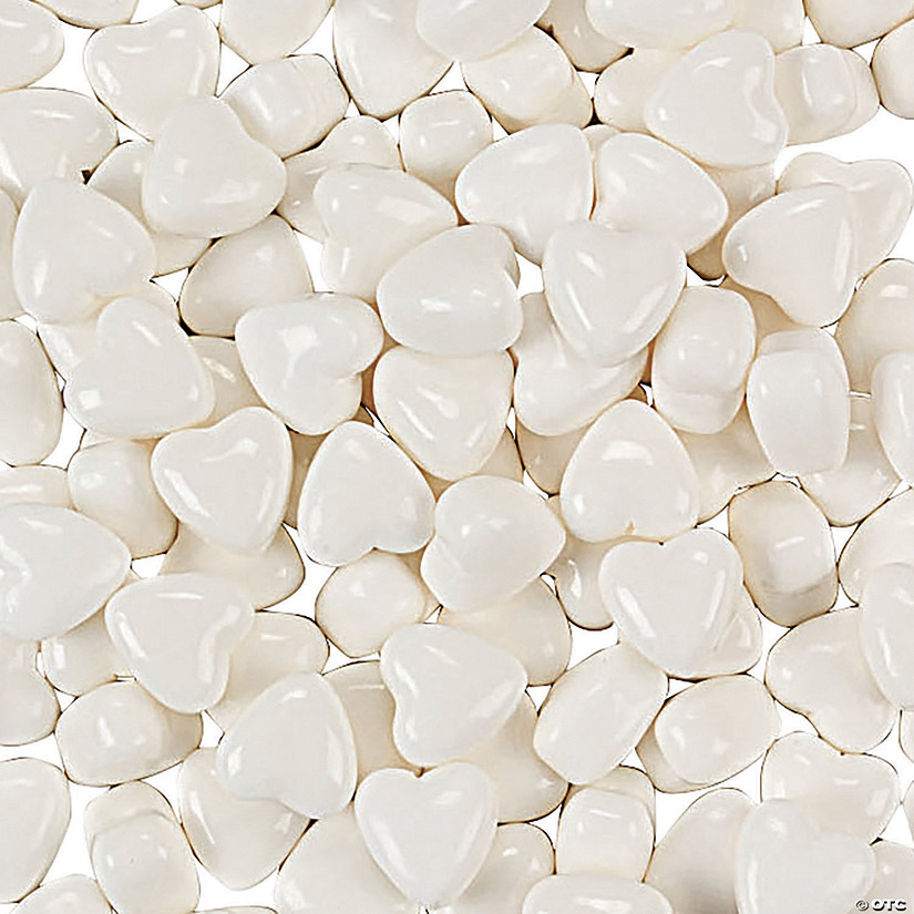 Pearl White Hard Candy Hearts Discontinued