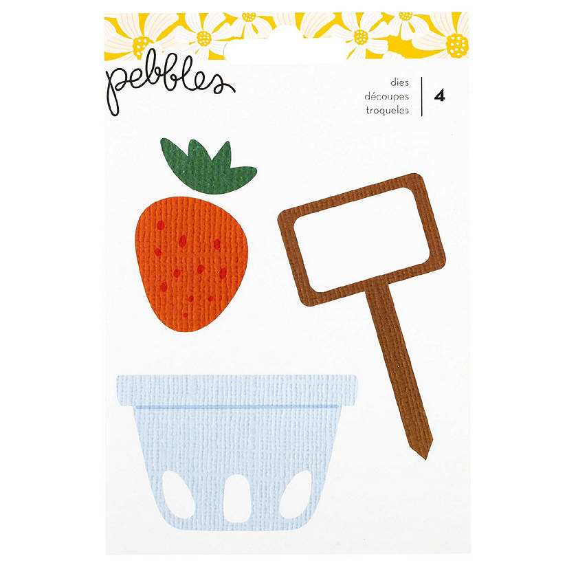 Pebbles Sunny Bloom Metal Die Set-4/Pkg Image