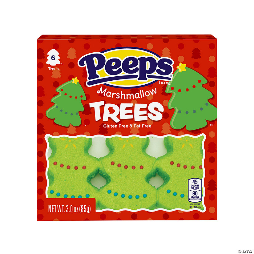 PEEPS<sup>&#174;</sup> Marshmallow Christmas Trees - 6 Pc. Image
