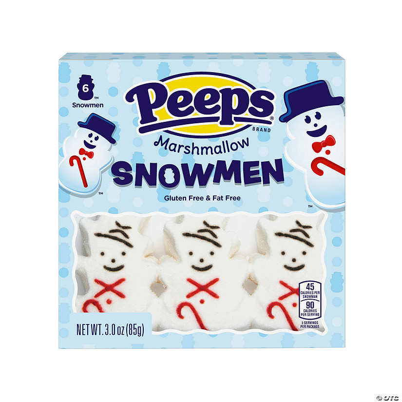 PEEPS<sup>&#174;</sup> Marshmallow Snowmen - 6 Pc. Image