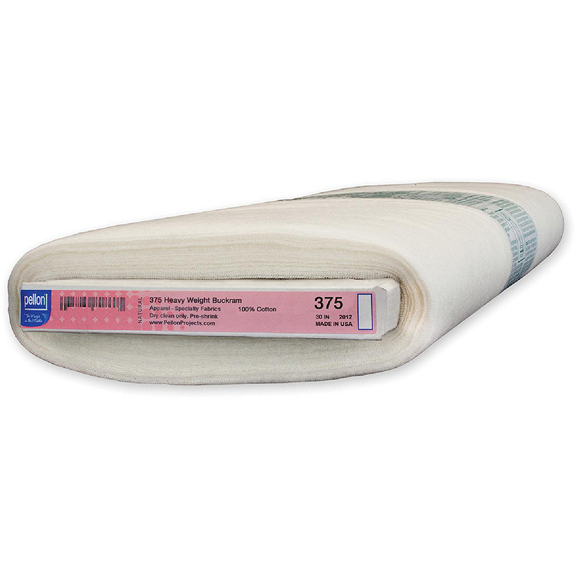 Pellon Buckram Sew-In Interfacing-White 20"X10yd Image