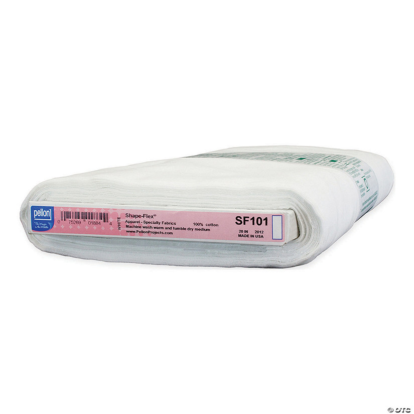 Pellon ShapeFlex Woven Fusible Interfacing White, 19/20" x 25yd