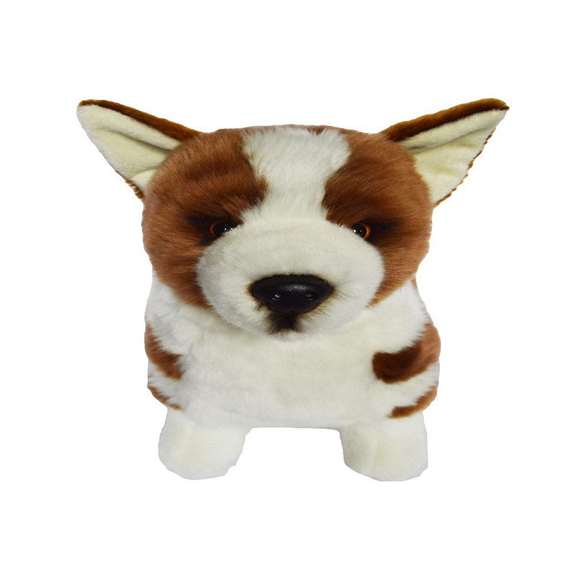 Pembroke Plush Stuffed Dog Oriental Trading