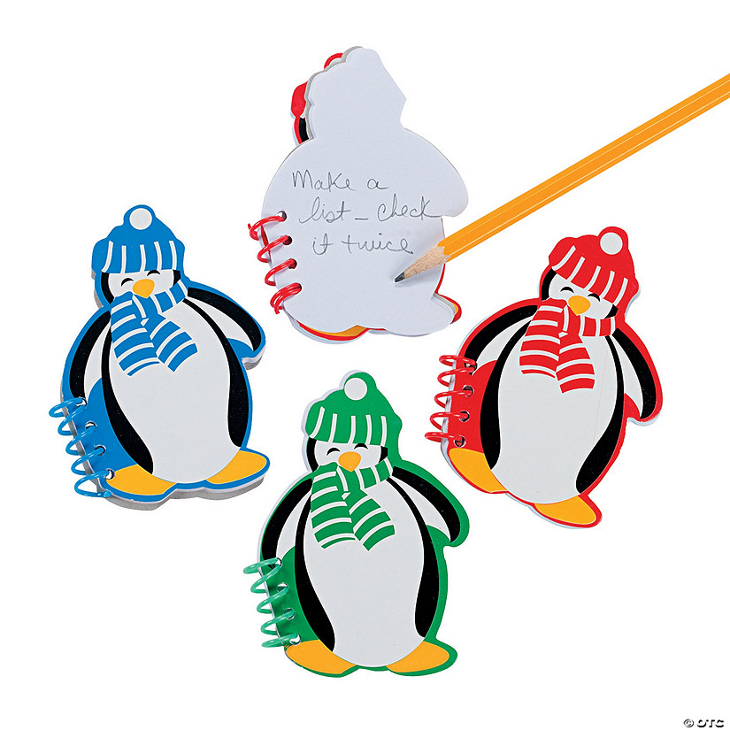 Penguin Spiral Notebooks - 12 Pc. Image