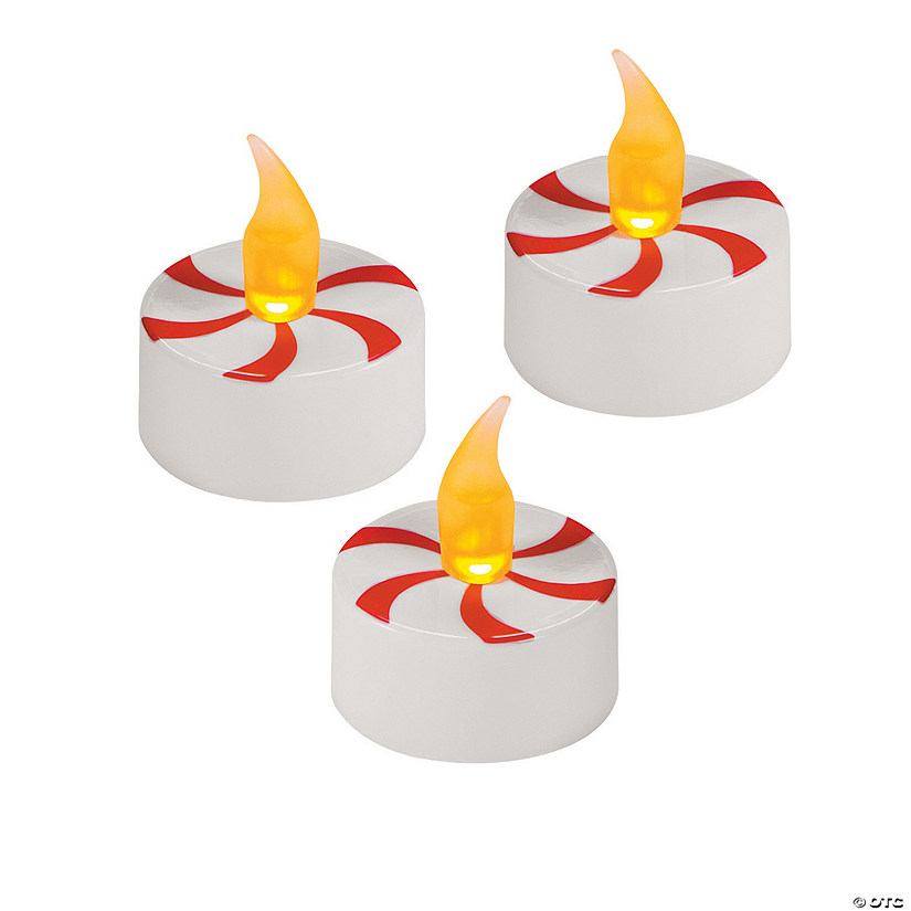 Peppermint BatteryOperated Tea Light Candles Discontinued