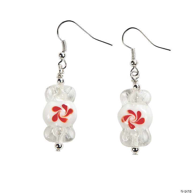 Peppermint Lampwork Earrings Kit Discontinued