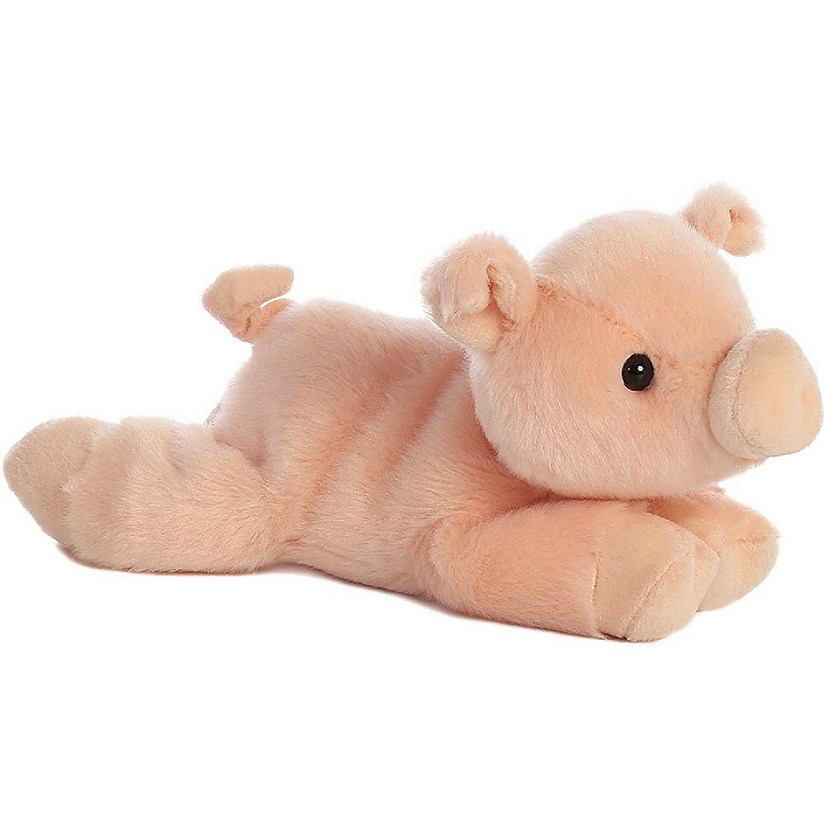 Percy Pig Mini Flopsie 8" Plush by Aurora - 31180 Image