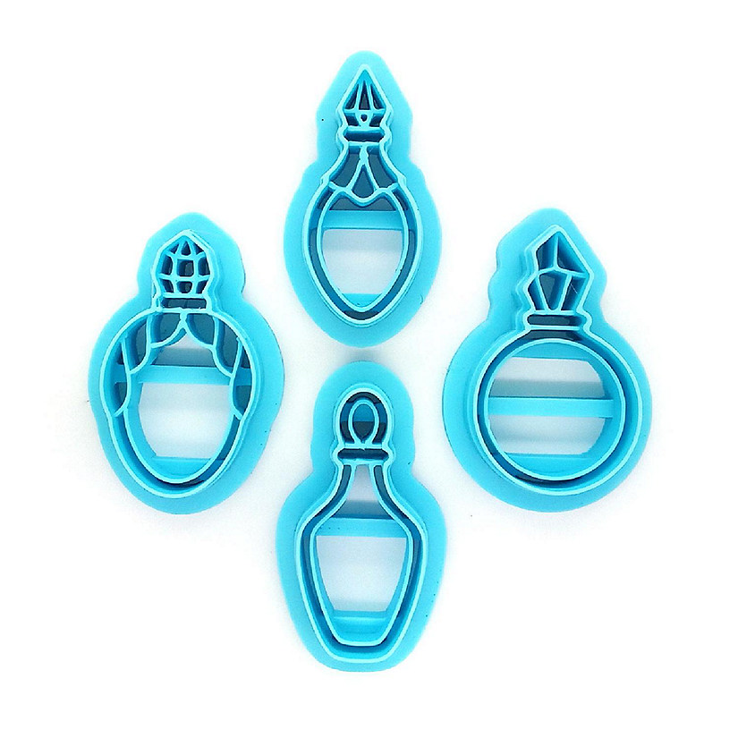 Perfume Bottle Clay Cutter Set, 4 pcs Image