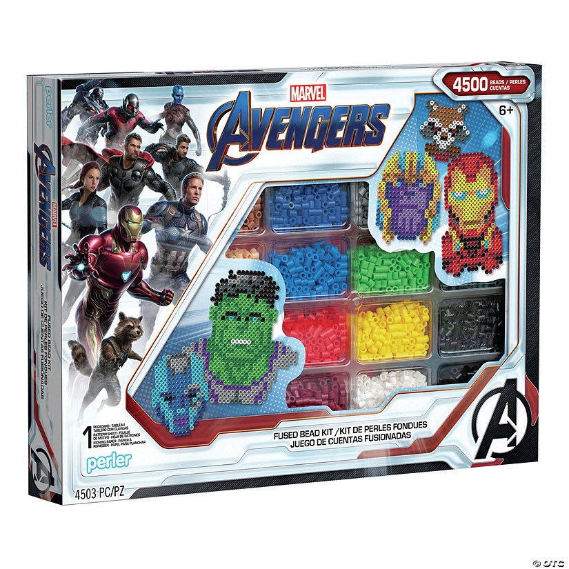 Perler Deluxe Fused Bead Kit-Avengers Image