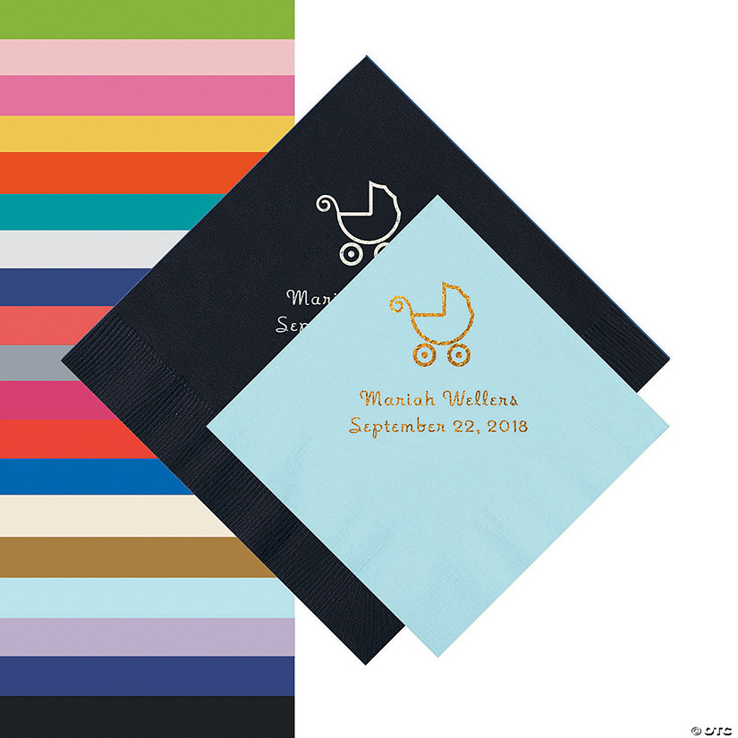 baby carriage napkins