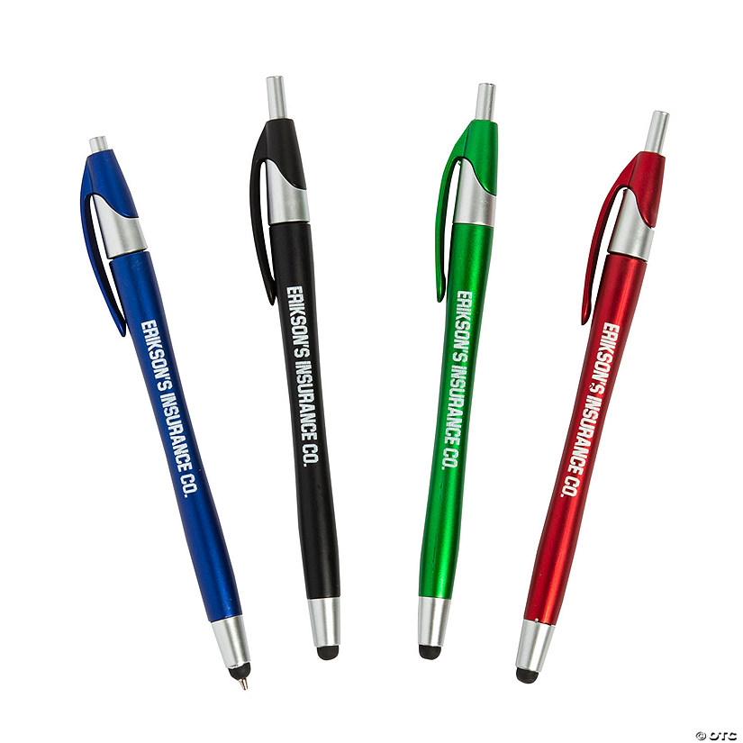 Personalized Colored Stylus Pens Image