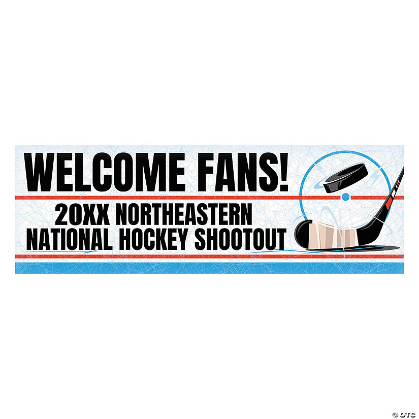 Personalized Hockey Banner Image