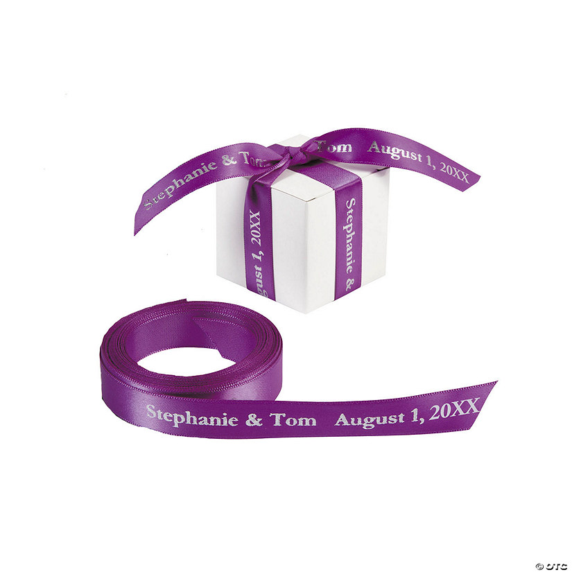 Personalized Ribbon 58 Oriental Trading