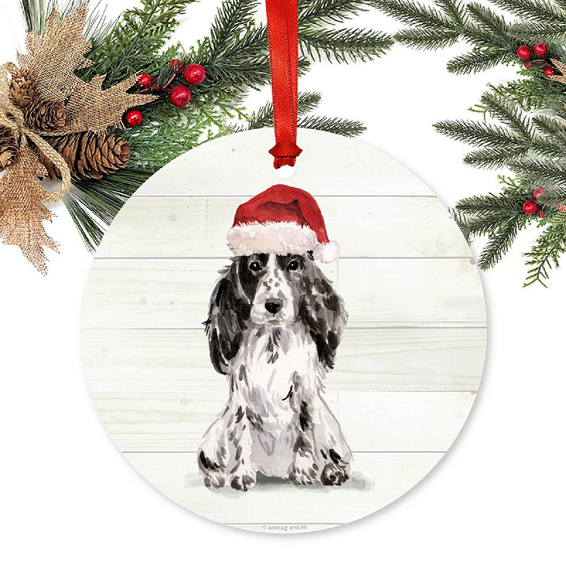 Pet Dog Metal Ornament, Cocker Spaniel Image