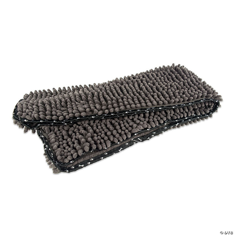 Pet Microfiber Chenille Dry Towel Gray