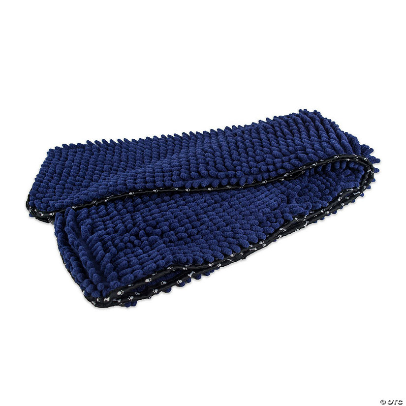Pet Microfiber Chenille Dry Towel Navy