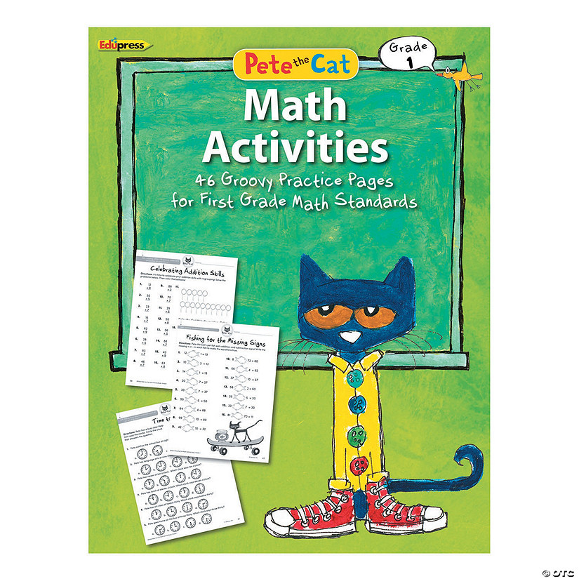 Pete the Cat&#8482; Math Activities - Grade 1 Image