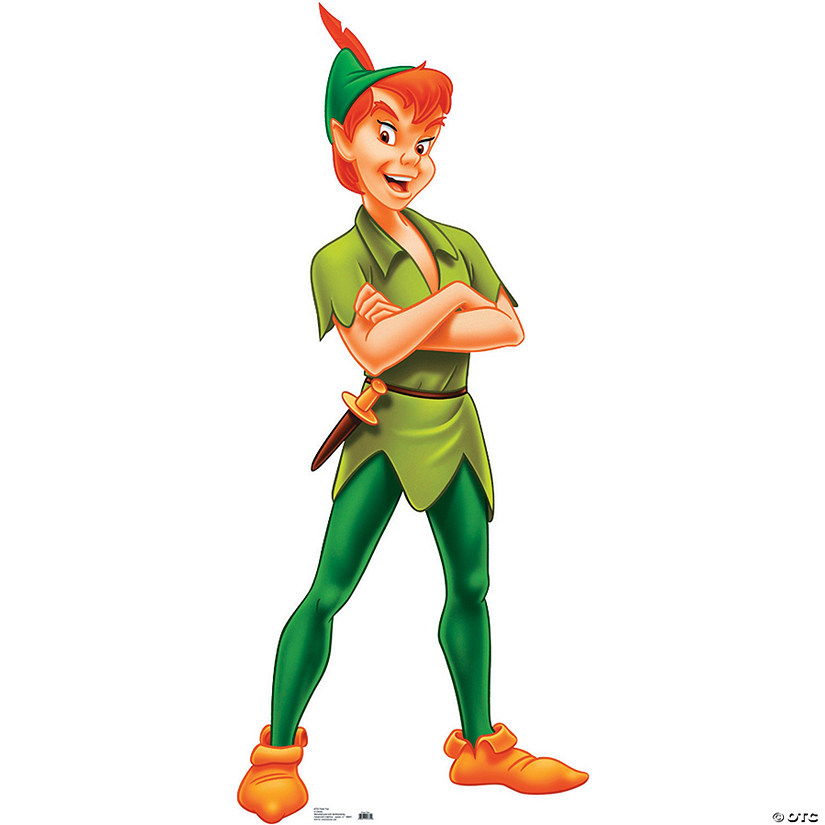 Peter Pan Cardboard Stand Up Oriental Trading