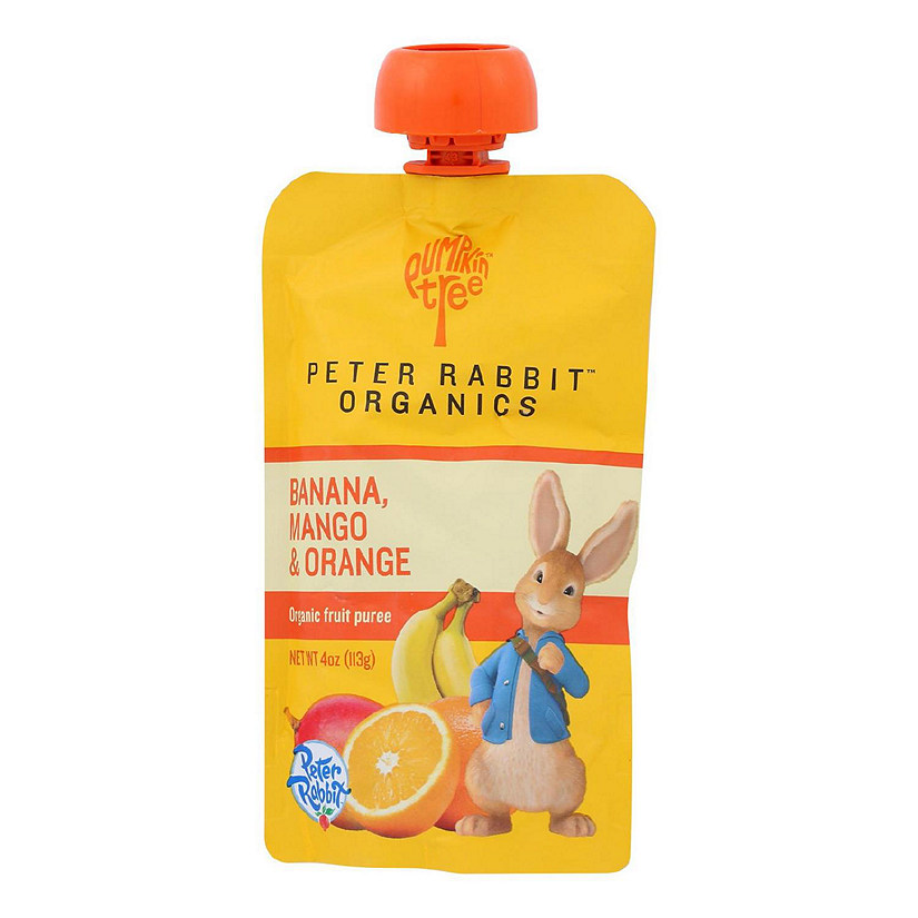 Peter Rabbit Organics Fruit Snacks, Mango Banana and Orange 4 oz, 10 Pack Image