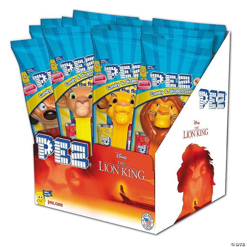 Pez<sup>&#174;</sup> Lion King&#8482; Hard Candy Dispensers - 12 Pc. Image