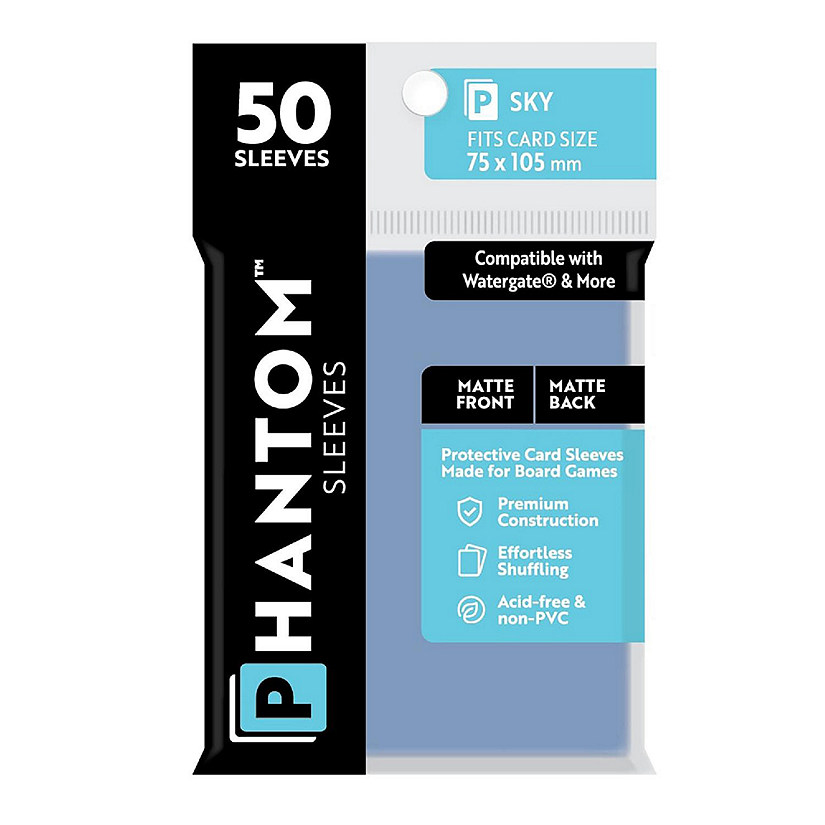 Phantom: Sky Size 75 X 105Mm: Matte Front/Back - 50 Pack Image