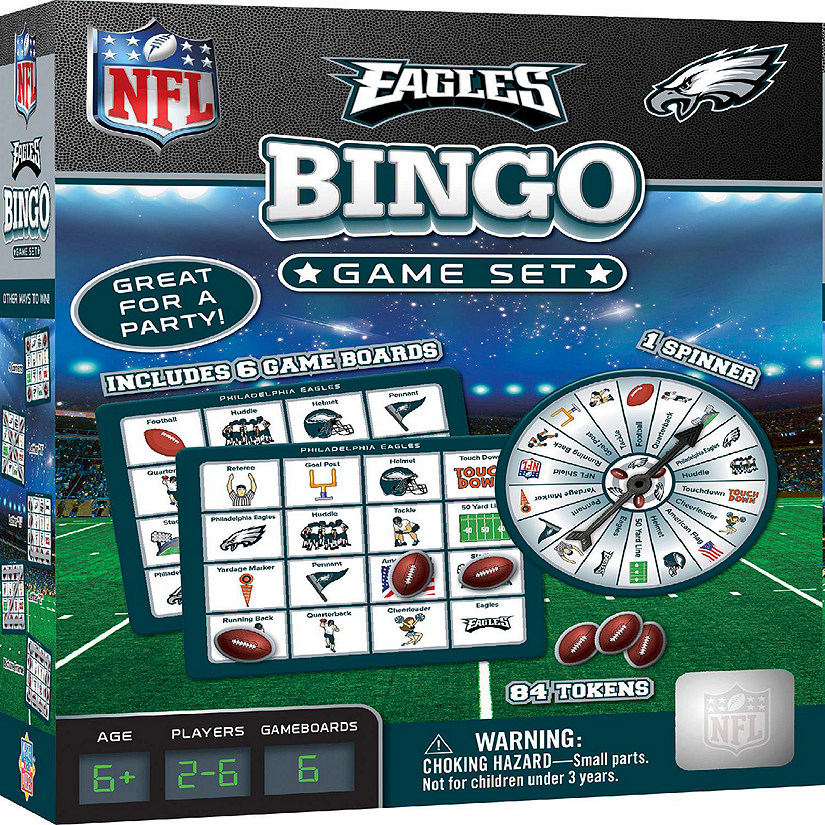 Philadelphia Eagles Bingo Game Image