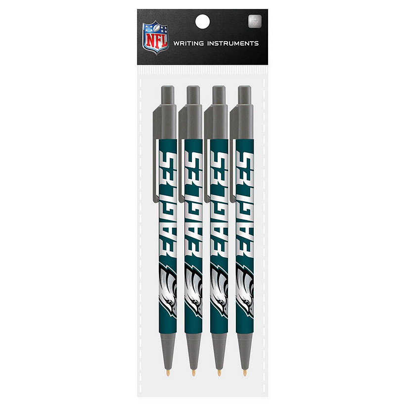 Philadelphia Eagles Cool Color Pen 4-Pack, 12 Sets