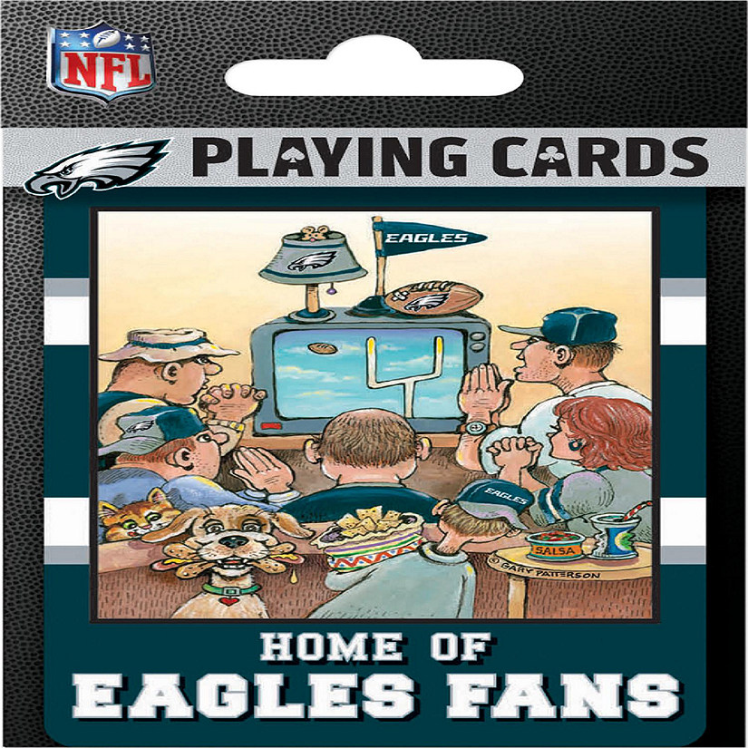 Philadelphia Eagles Fan Deck Playing Cards - 54 Card Deck Image