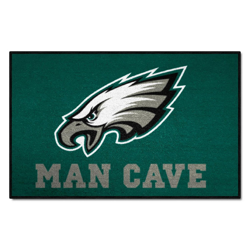 Philadelphia Eagles Man Cave Starter Mat Accent Rug - 19in. x 30in.