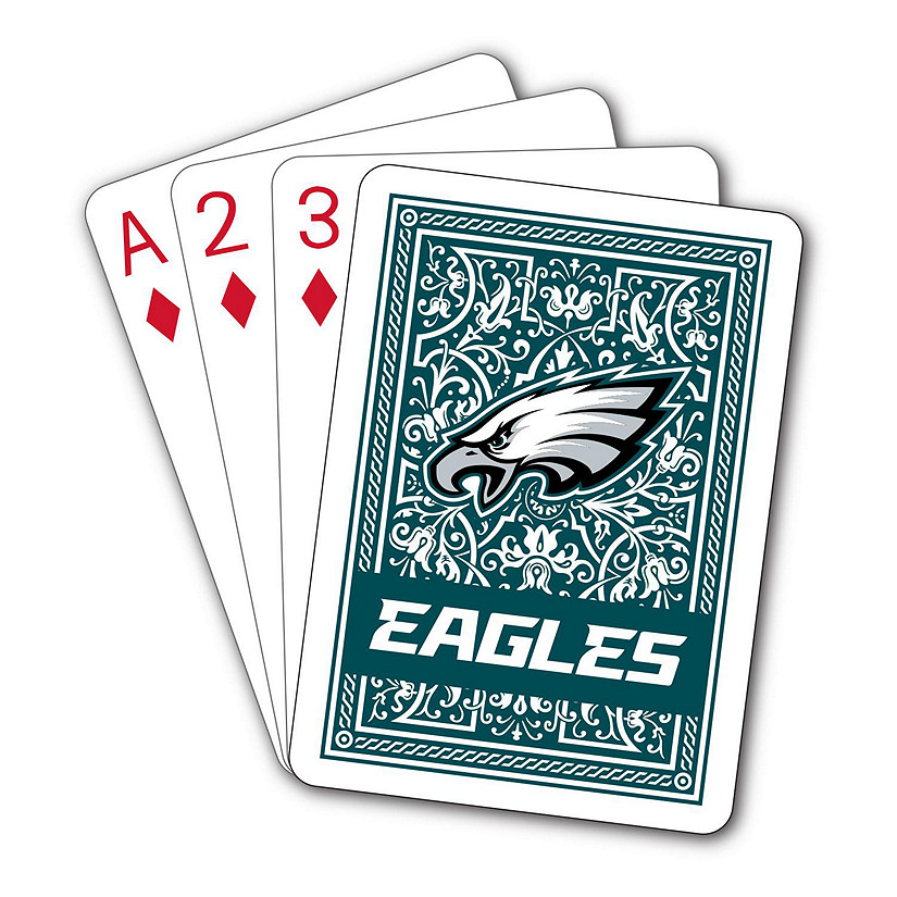 Philadelphia Eagles NFL Team Playing Cards Image