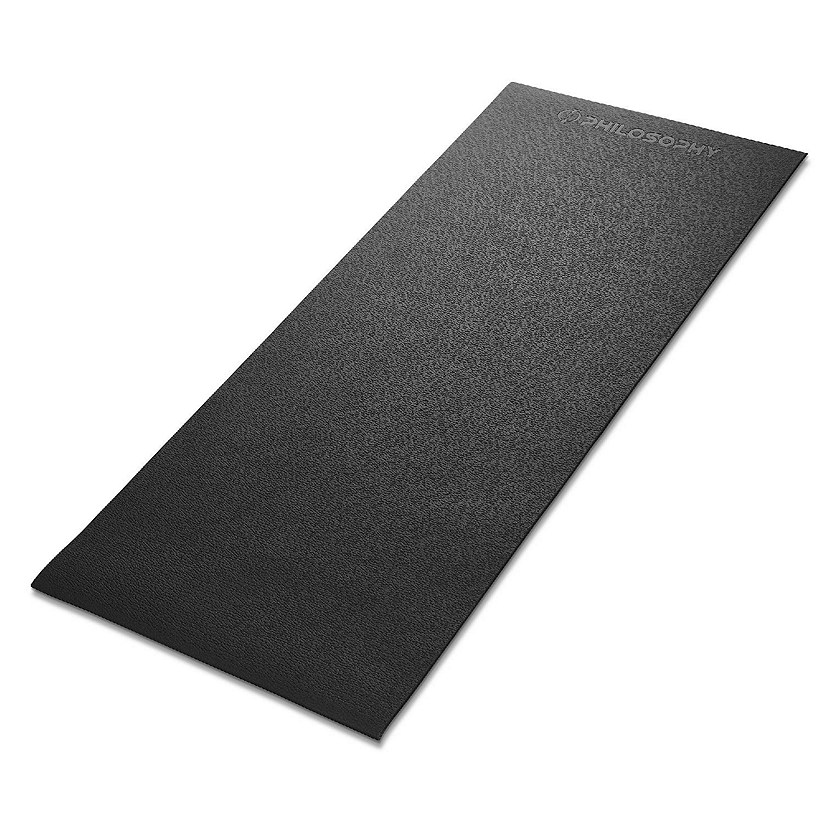 Philosophy Gym Exercise Equipment Mat, 36 x 84-inch, 6mm Thick, High Density PVC Gym Floor Mat Image