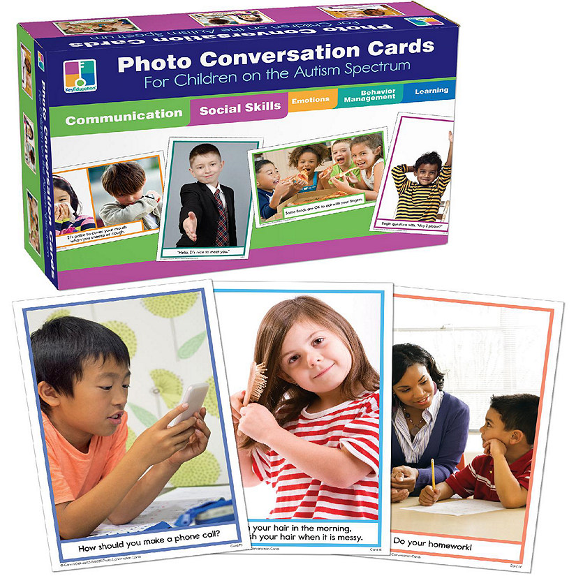 Photo Conversation Cards for Children on the Autism Spectrum Image