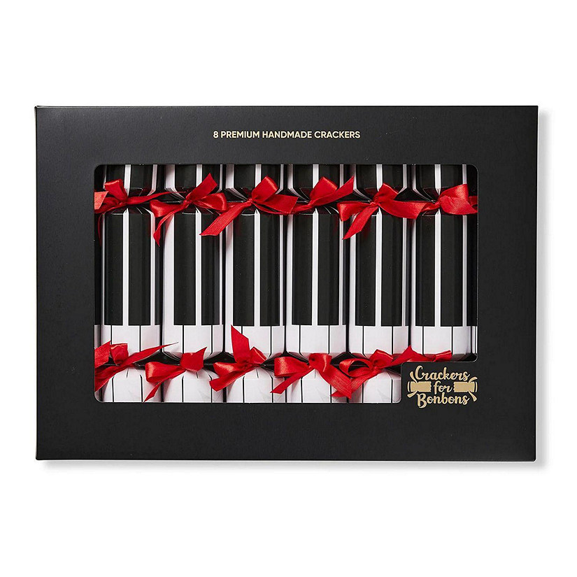 Piano Christmas Party Cracker - 8 pcs Image