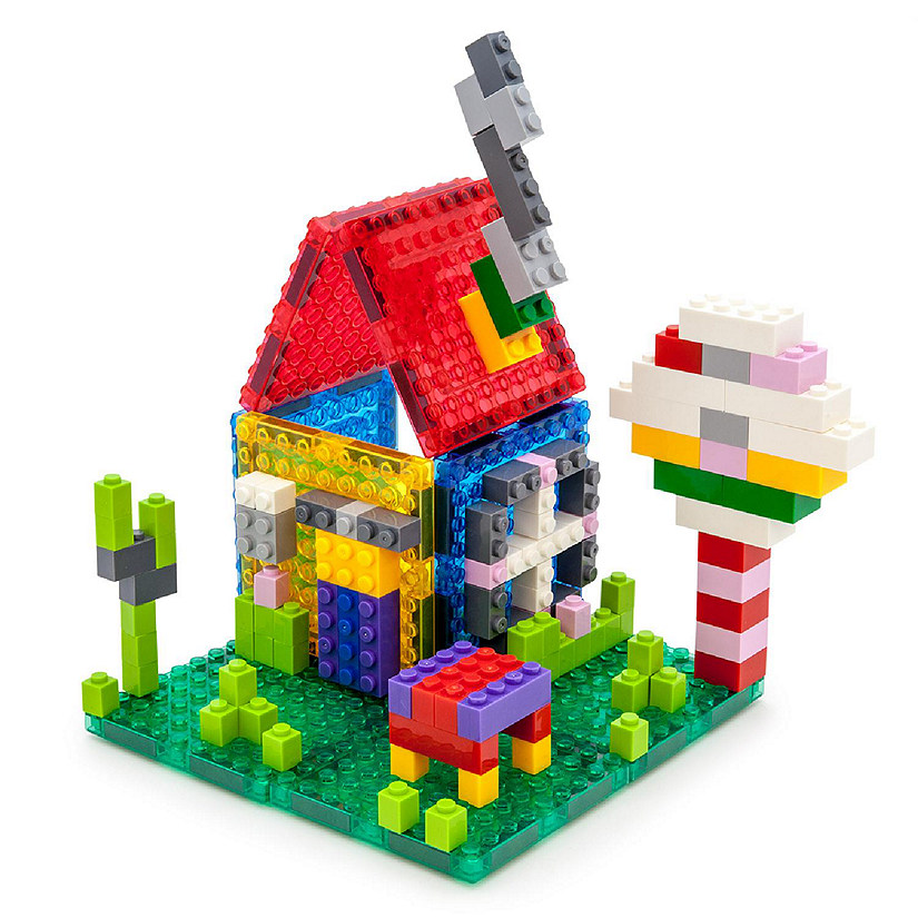 PicassoTiles 259 Piece Magnetic Brick Tile and Brick Building Set Image