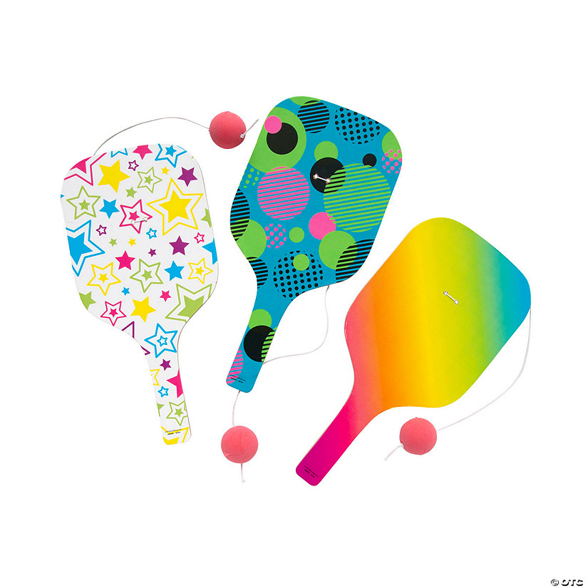 Pickleball Paddleball Games - 12 Pc. Image