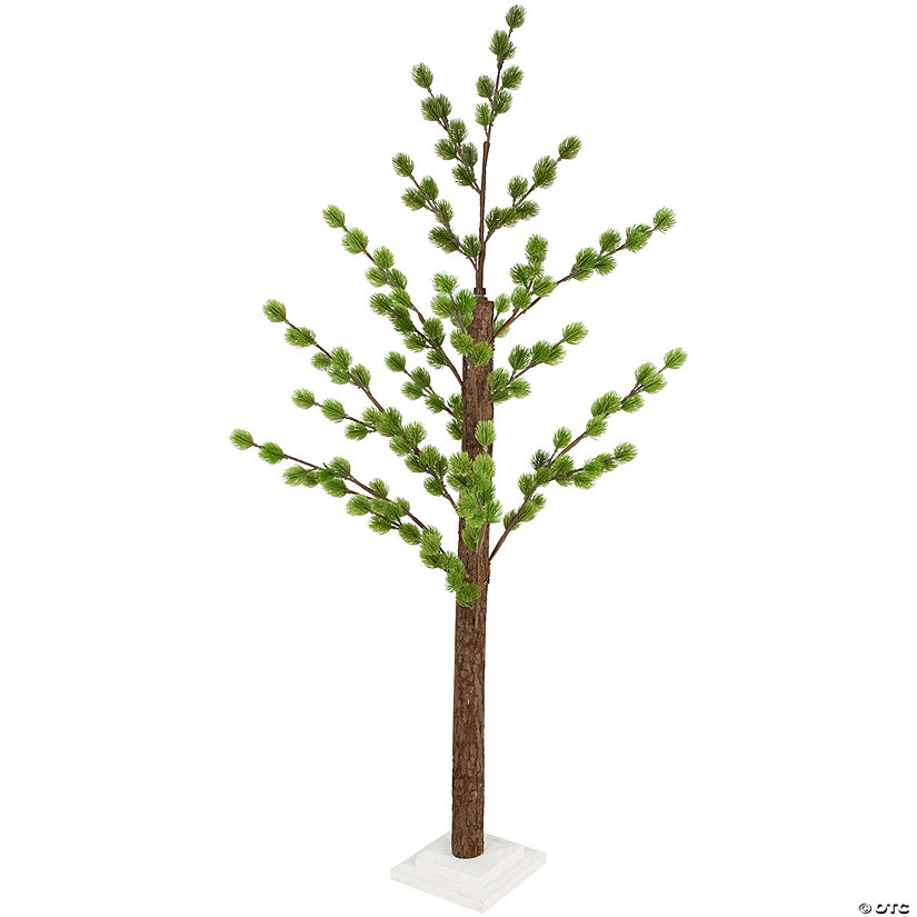 Pine Artificial Twig Christmas Tree - 4' - Unlit Image