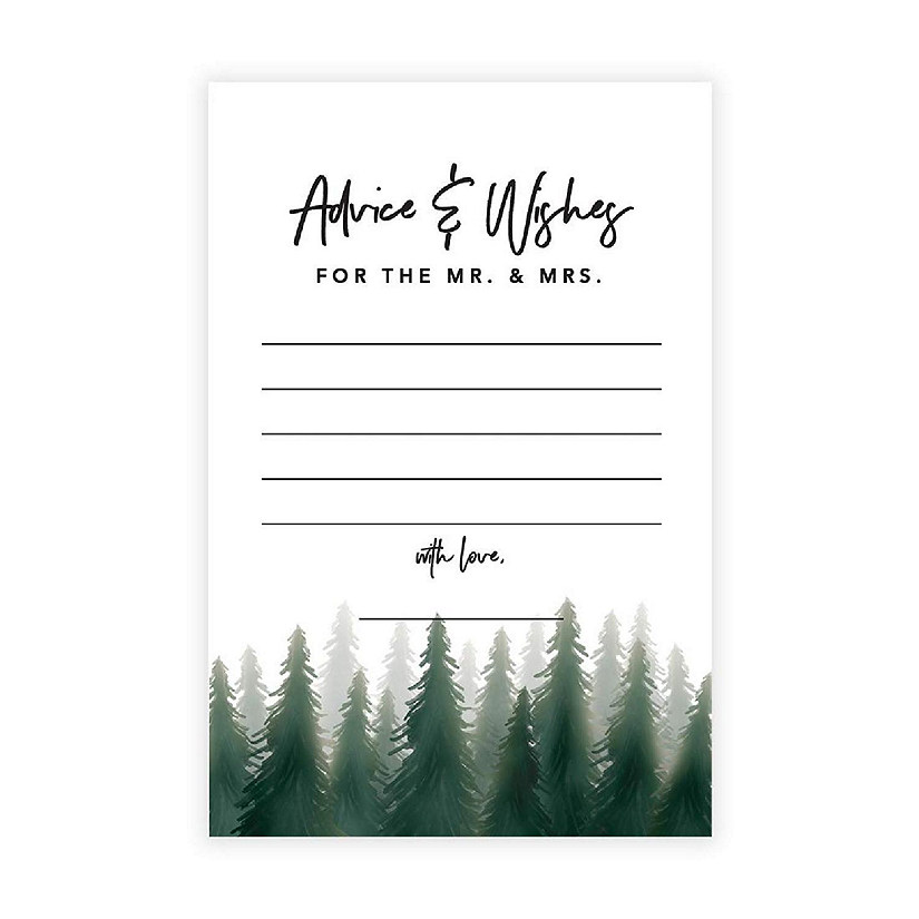Pine Trees Woodland Advice 4x6IN 56PC Image