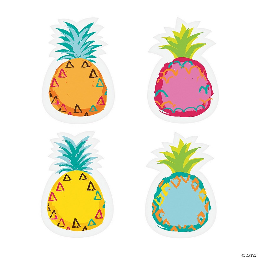 Pineapple Cutouts - 48 Pc. Image