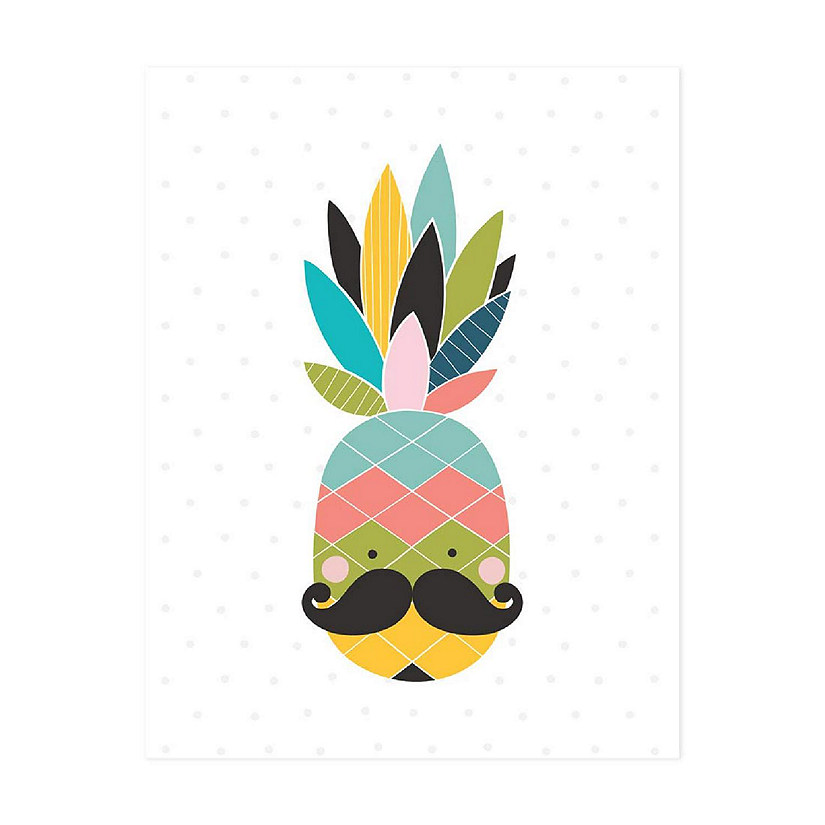 Pineapple Nursery Wall Art 8.5x11in Image