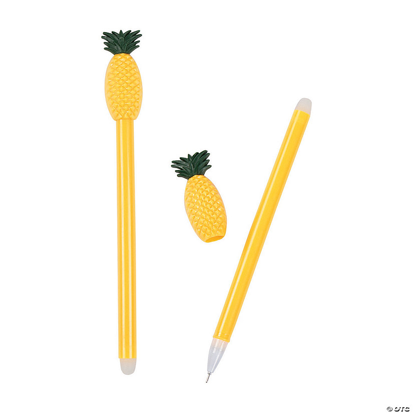 Pineapple Pens - 12 Pc. Image