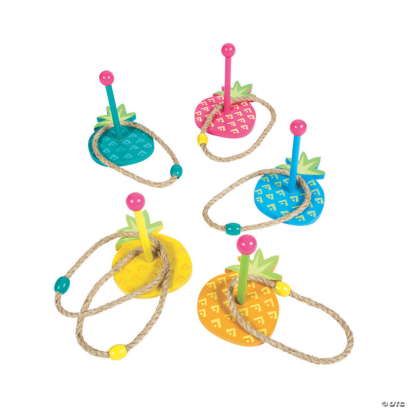 Pineapple Ring Toss Game Image