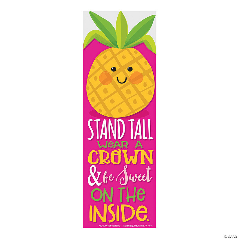Pineapple-Scented Bookmarks - 24 Pc. Image