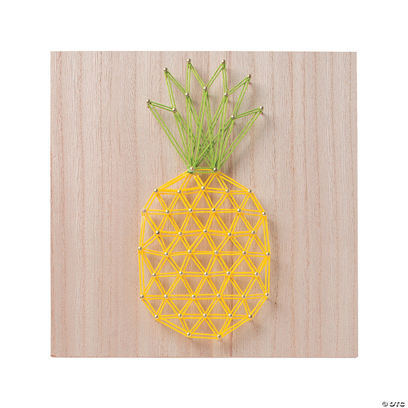 Pineapple String Art Craft - Makes 1 Image