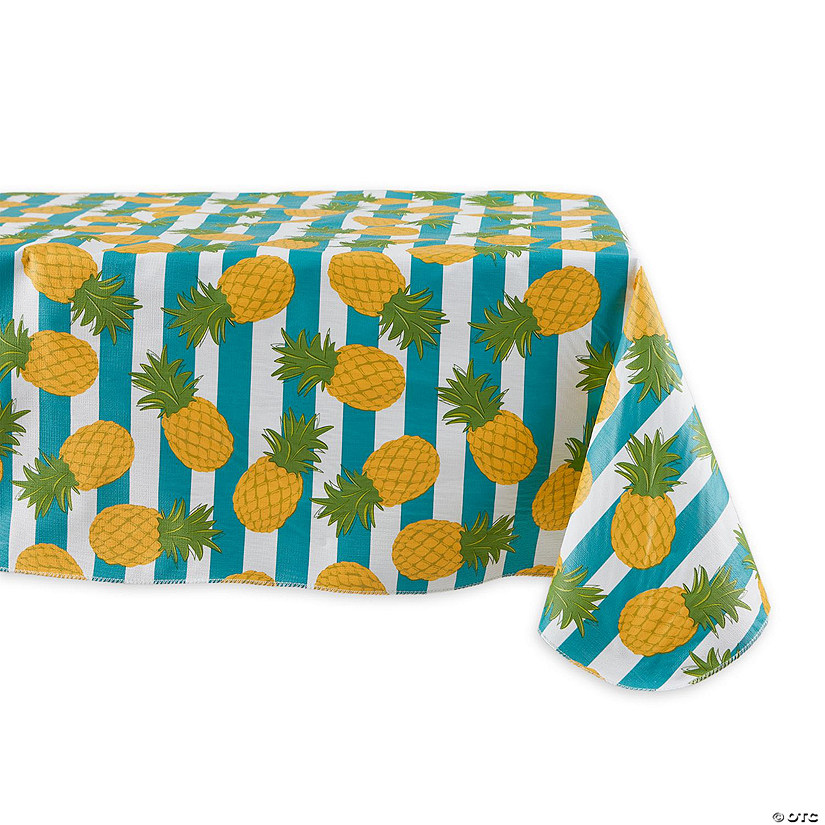 Pineapple Vinyl Tablecloth 60X102 Image